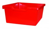 červená  - Skrinka s 9+3 plastovými zásuvkami