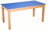 Stôl 120 x 60 cm, voliteľná farba 