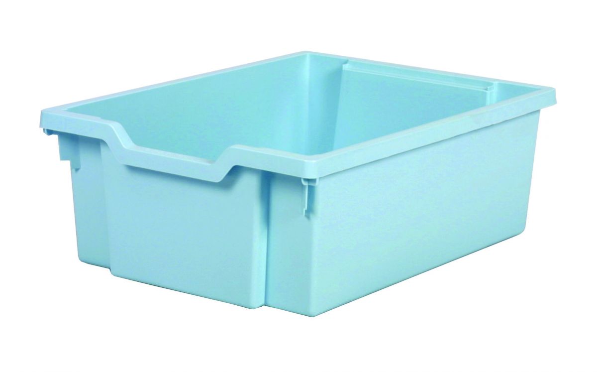 Plastová zásuvka DOUBLE - pastelovo modrá Gratnells