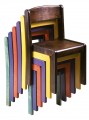 Stohovatelná židle TIM - celomořená | výška 18 cm, výška 20 cm, 504305, výška 26 cm, výška 30 cm, výška 34 cm, výška 38 cm, výška 42 cm, výška 46 cm