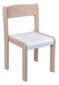 Stohovatelná židle VIGO - barevný umakartový sodák