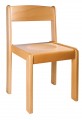 Stoličky s dreveným sedákom