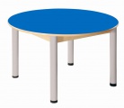 Stôl kruh průměr 100 cm / výška 58 - 76 cm