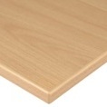 lamino + ABS hrana  - Kulatý stôl průměr 100 cm, voliteľná farba dekoru dosky,
