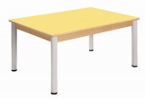 Stôl 80 x 60 cm / výškově stavitelné nohy 36 - 52 cm