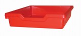 Plastová zásuvka N1 SINGLE - červená