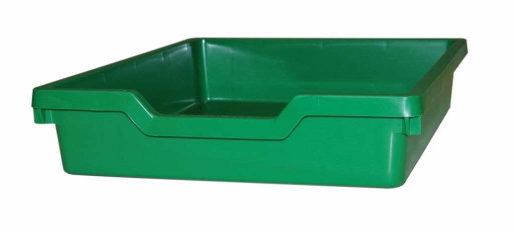 Plastová zásuvka N1 SINGLE - zelená Gratnells