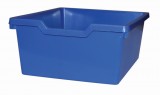 Plastová zásuvka N2 DOUBLE - modrá