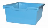 Plastová zásuvka N2 DOUBLE - svetle modrá