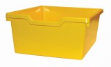 Plastová zásuvka N2 DOUBLE - žltá