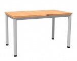 Stôl 120 x 80 cm / kovová podnož, lamino