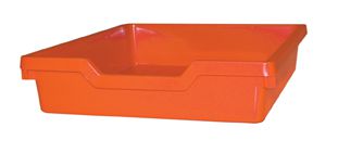 Plastová zásuvka N1 SINGLE - oranžová Gratnells