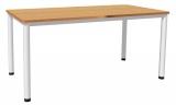 Stôl 160 x 80 cm / kovová podnož, umakart