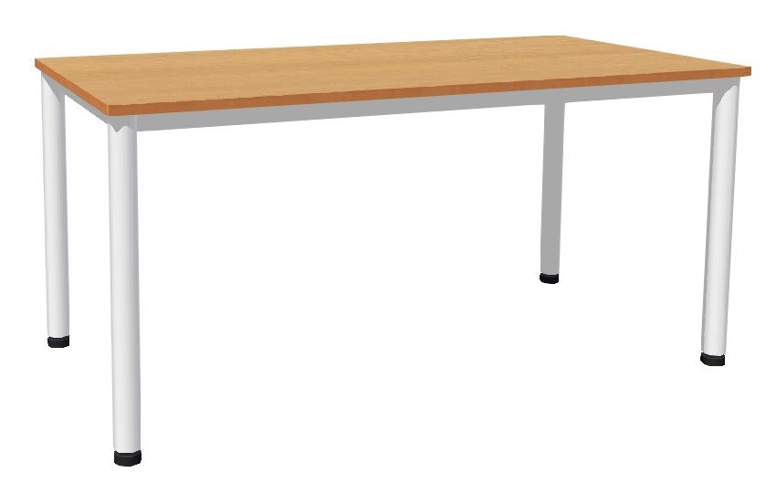 Stôl 160 x 80 cm / kovová podnož, lamino
