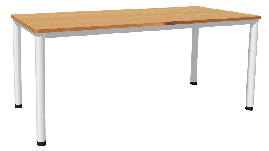 Stôl 180 x 80 cm / kovová podnož, umakart