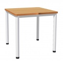 Stôl 80 x 80 cm / kovové podnož, umakart