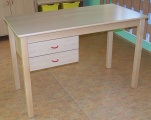 Stôl pre učitele, 2 zásuvky na levé straně