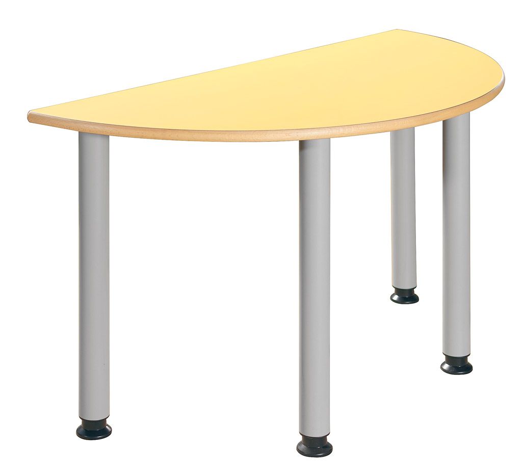 Stôl umakart půlkulatý 120 x 60 cm / výška 52 cm