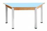 Stôl trapézový 120 x 60 cm / výška 40 - 58 cm