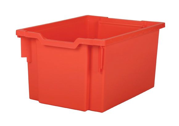 Plastová zásuvka EXTRA DEEP - červená Gratnells