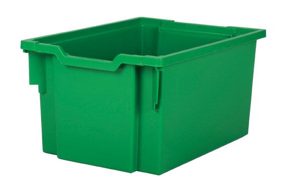 Plastová zásuvka EXTRA DEEP - zelená Gratnells